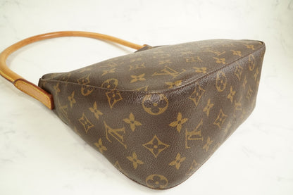 [Excellent] Louis Vuitton Monogram Looping MM Shoulder Bag M51146 Canvas Vintage