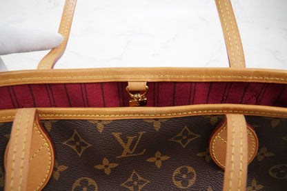 [EXCELLENT] LOUIS VUITTON Monogram Neverfull PM Tote Bag Brown AR1170 w/ Box