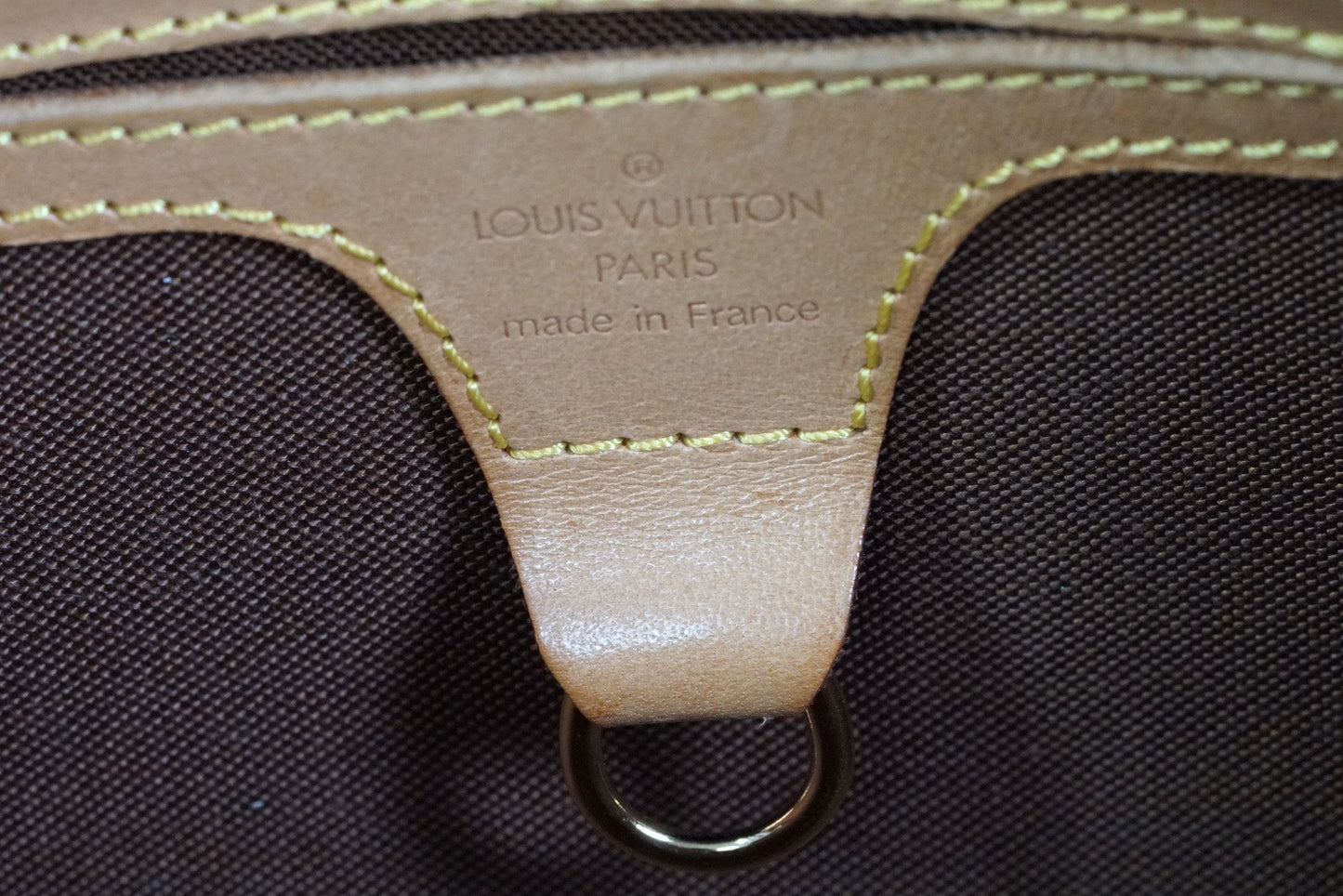 [Very Good] Louis Vuitton Monogram Ellipse PM Handbag Brown Canvas M51127 Auth