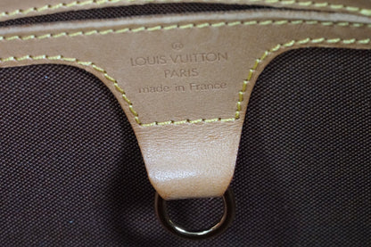 [Very Good] Louis Vuitton Monogram Ellipse PM Handbag Brown Canvas M51127 Auth