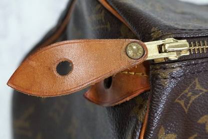 [AB] Louis Vuitton Speedy 30 Monogram Canvas Handbag Brown Purse M41108 Auth