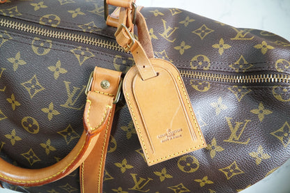 [Good] Louis Vuitton Monogram Keepall 50 Travel Boston Bag M41426 France VI882