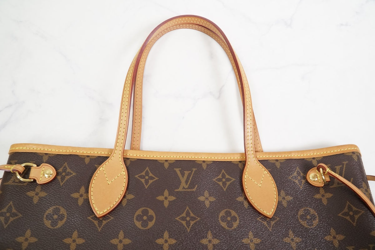 [EXCELLENT] LOUIS VUITTON Monogram Neverfull PM Tote Bag Brown AR1170 w/ Box