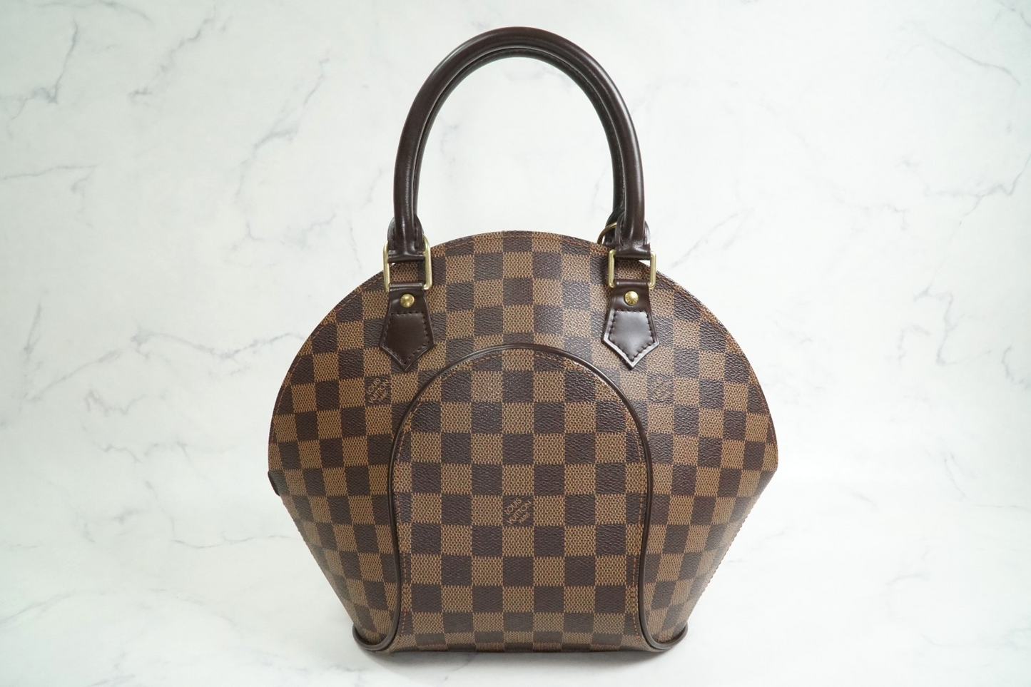 [Rare/Excellent] Louis Vuitton Damier Ellipse PM Special Order Handbag Canvas