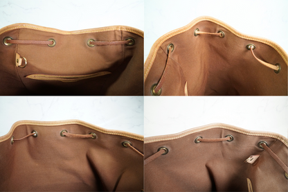 [Good] Louis Vuitton Monogram Montsouris GM Backpack Rucksack M51135 Vintage