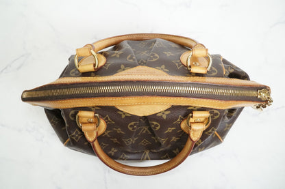 [AB Good] Louis Vuitton Monogram Tivoli PM Handbag M40143 Brown Vintage Canvas