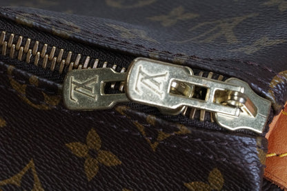 [AB] LOUIS VUITTON Monogram Keepall 55 Boston Bag M41424 Travel Duffle Leather