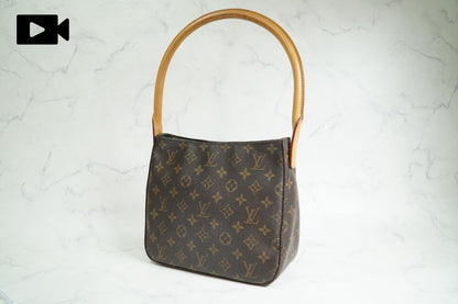 [Excellent] Louis Vuitton Monogram Looping MM Shoulder Bag M51146 Canvas Vintage