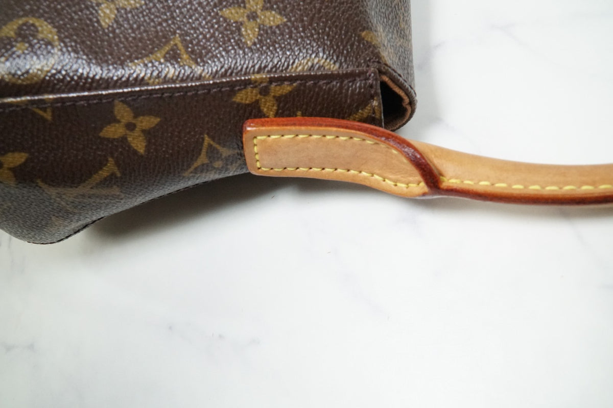 [AB] Louis Vuitton Monogram Mini Looping Shoulder Bag M51147 Vintage Canvas