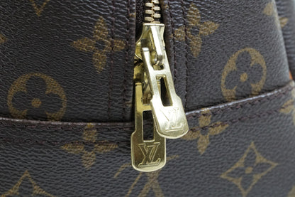 [Rank AB] Louis Vuitton Deauville M47270 Monogram Canvas Handbag Auth Vintage