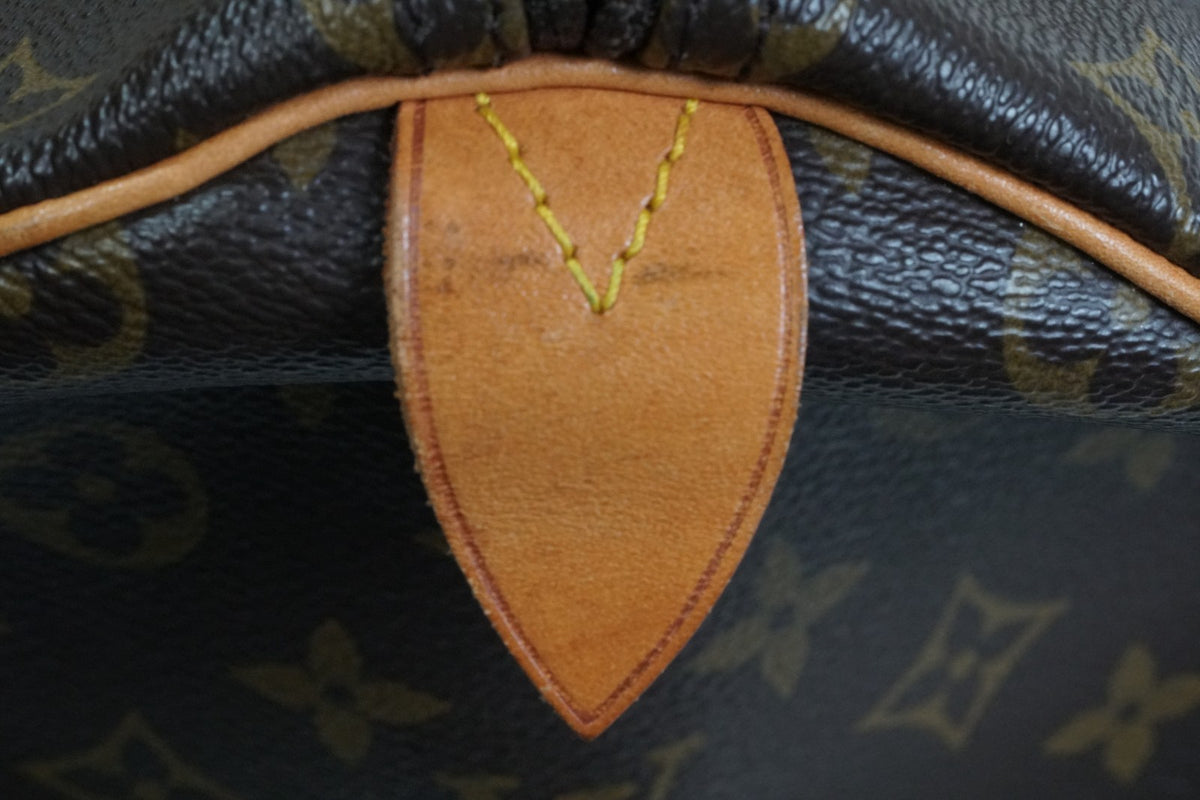 [AB Rank] Louis Vuitton Keepall 50 Monogram Canvas Travel Duffle Bag Vintage