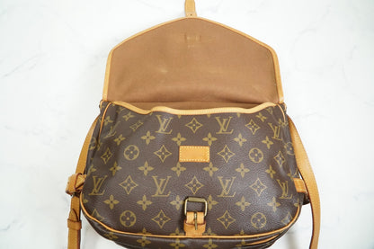 [Good] Louis Vuitton Monogram Saumur 30 Shoulder Bag M42256 Crossbody Vintage