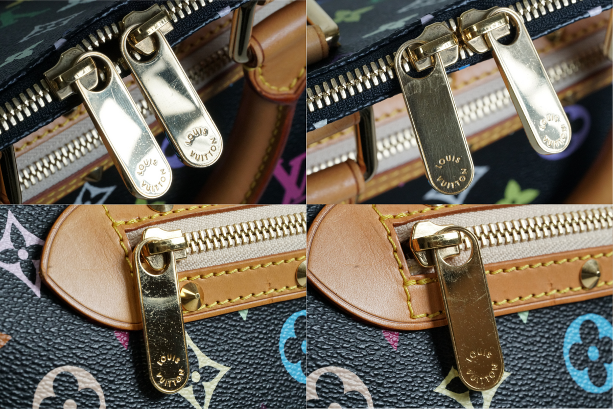 [AB] Louis Vuitton Monogram Multicolore Alma PM Black Handbag M92646 Authentic