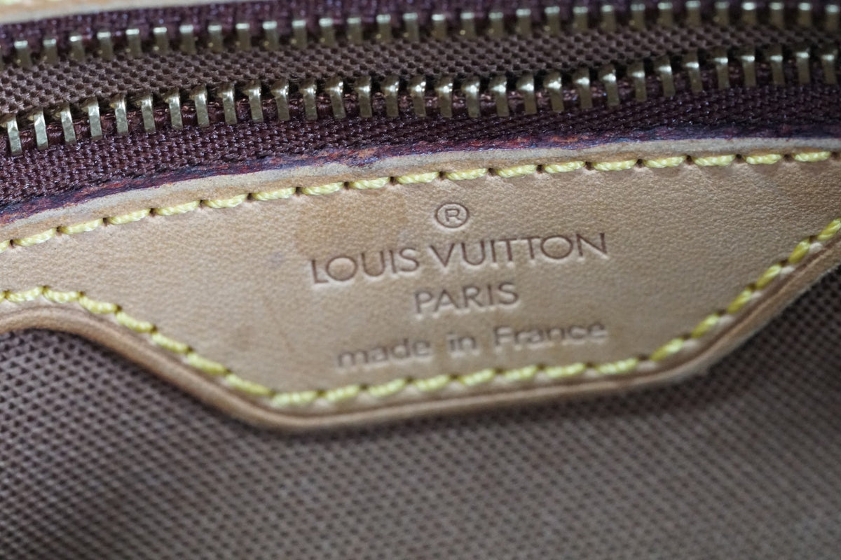 Louis Vuitton Monogram Trotteur M51240 Crossbody Shoulder Bag Vintage Authentic