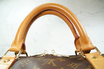 [Rank AB] Louis Vuitton Monogram Keepall 60 Travel Boston Bag M41422 Authentic