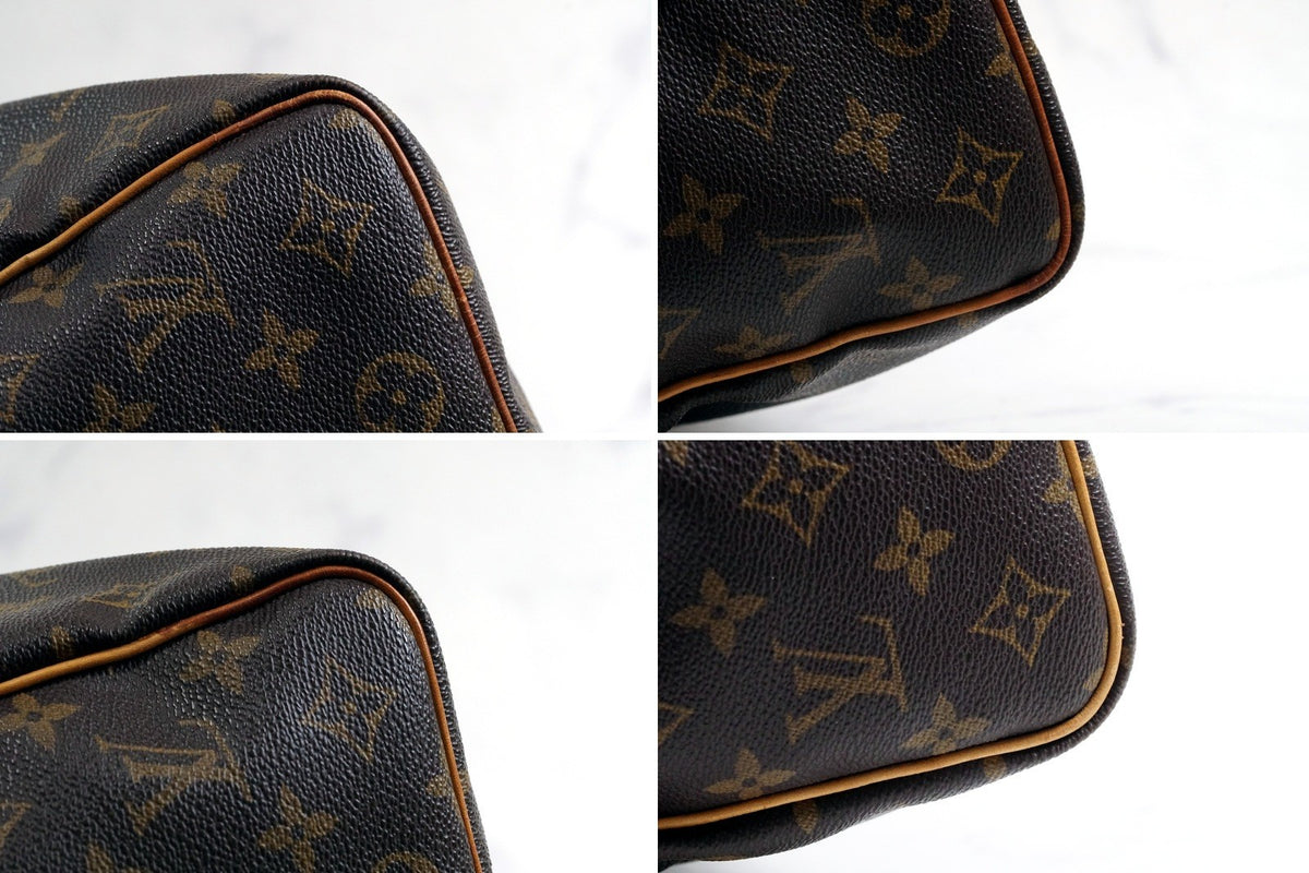 [Good] Louis Vuitton Monogram Keepall Bandouliere 50 M41416 Vintage Authentic