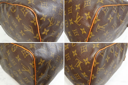 [AB] Louis Vuitton Speedy 30 Monogram Canvas Handbag Brown Purse M41108 Auth