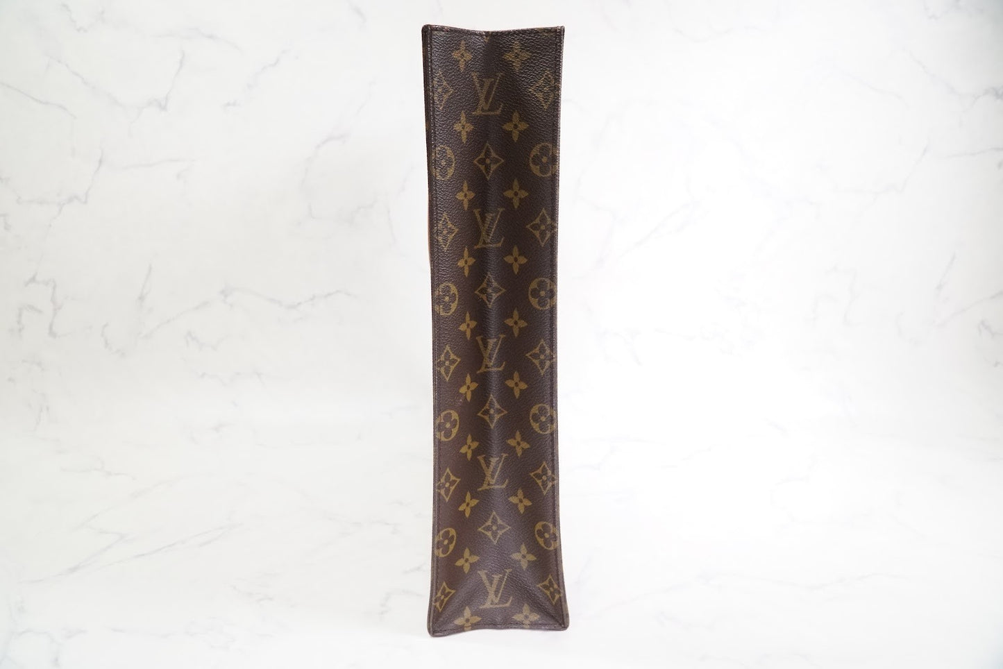 LOUIS VUITTON Sac Plat M51140 Monogram Canvas Tote Bag Handbag Vintage Authentic