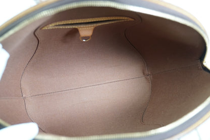 [Rank AB] Louis Vuitton Monogram Ellipse MM Handbag M51126 Brown Canvas w/ Box