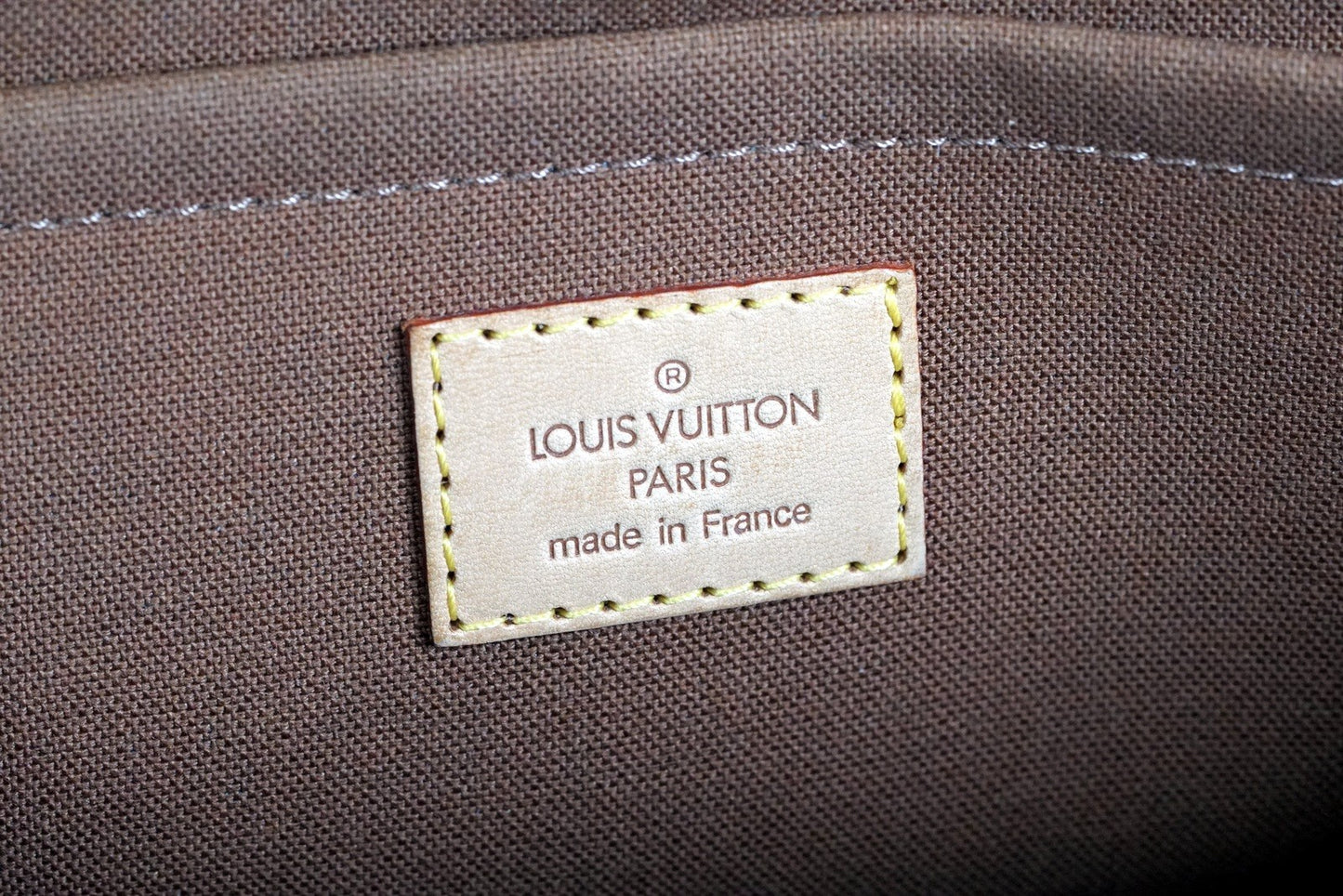[Very Good] LOUIS VUITTON Monogram Popincourt Hand Bag M40009 Vintage Authentic