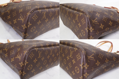 [EXCELLENT] LOUIS VUITTON Monogram Neverfull PM Tote Bag Brown AR1170 w/ Box