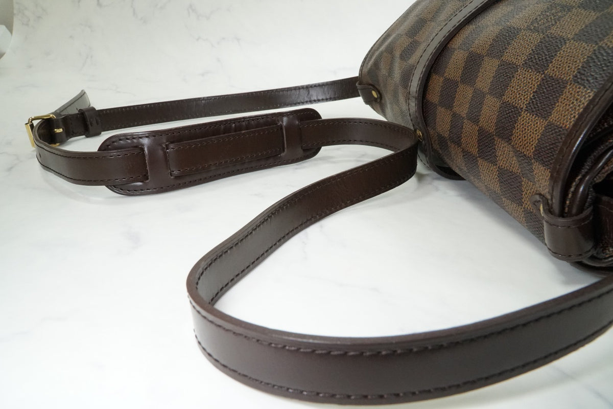 [EXC+ / AB] Louis Vuitton Damier Ebene Saumur 30 Special Order Shoulder Bag Rare