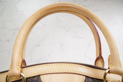 [EXCELLENT] LOUIS VUITTON Monogram Tivoli PM Tote Handbag Leather Brown M40143