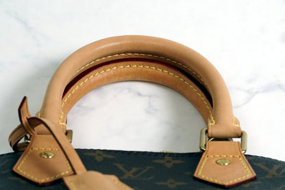 [Rank AB] LOUIS VUITTON Monogram Alma BB Handbag 2WAY Crossbody Brown Authentic