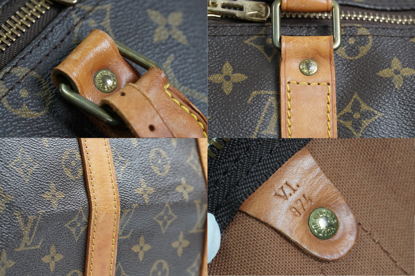 [Good] Louis Vuitton Keepall 45 Monogram Canvas Vintage Boston Travel Bag M41428
