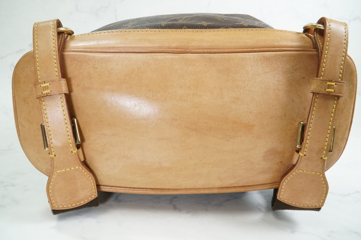 [Good] Louis Vuitton Monogram Montsouris GM Backpack Rucksack M51135 Vintage