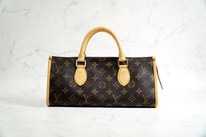 [Very Good] LOUIS VUITTON Monogram Popincourt Hand Bag M40009 Vintage Authentic