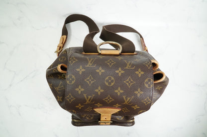 [Good] Louis Vuitton Monogram Montsouris GM Backpack Rucksack M51135 Vintage
