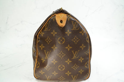 [Rank AB] Louis Vuitton Monogram Speedy 30 Handbag Boston Bag M41108 Authentic