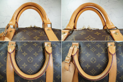 [AB Rank] Louis Vuitton Keepall 50 Monogram Canvas Travel Duffle Bag Vintage