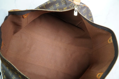 [Good] Louis Vuitton Monogram Keepall 50 Travel Boston Bag M41426 France VI882