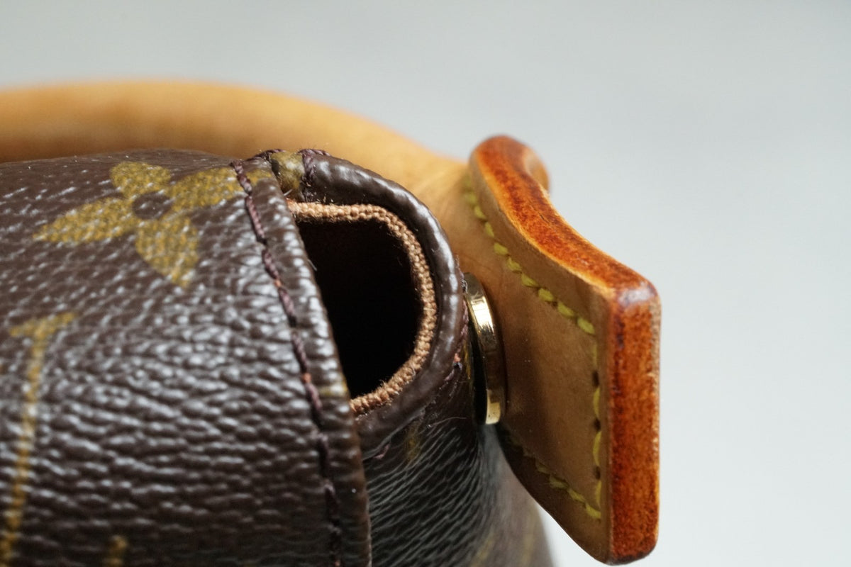 [AB] Louis Vuitton Monogram Mini Looping Shoulder Bag M51147 Vintage Canvas