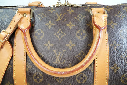 [Rank AB] Louis Vuitton Monogram Keepall 60 Travel Boston Bag M41422 Authentic
