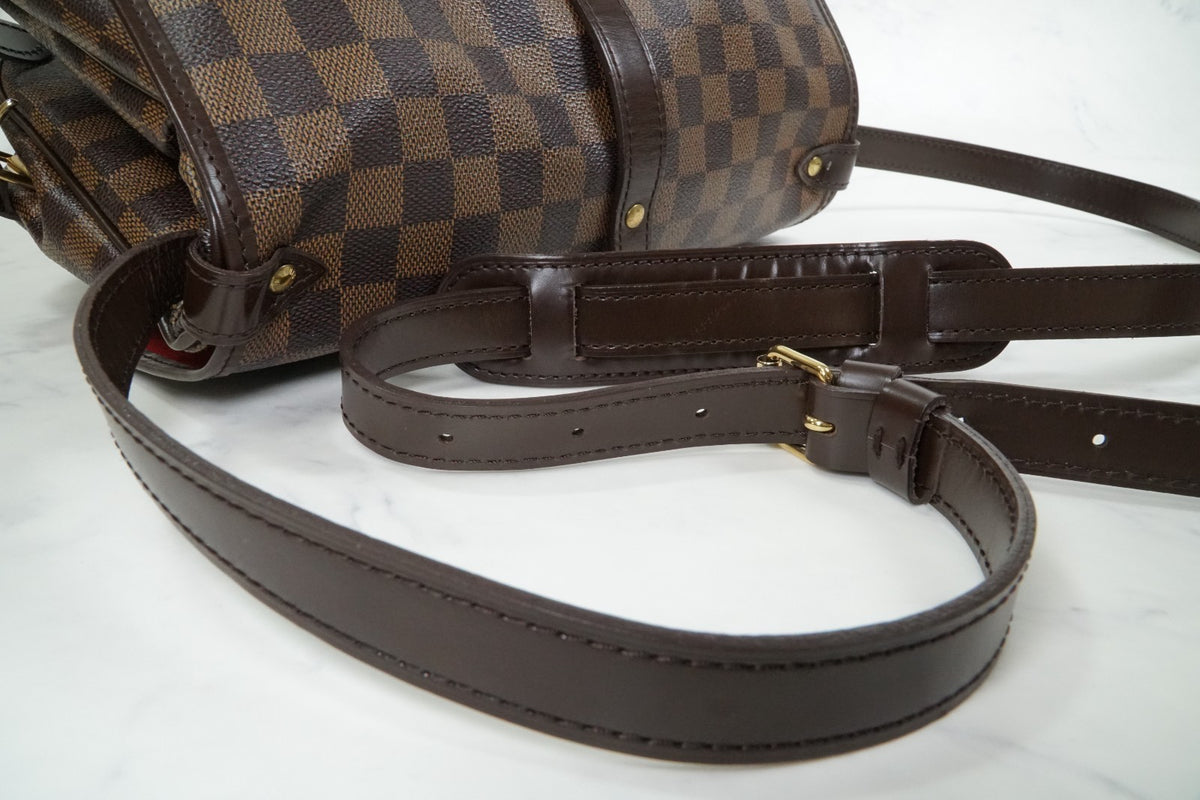 [EXC+ / AB] Louis Vuitton Damier Ebene Saumur 30 Special Order Shoulder Bag Rare