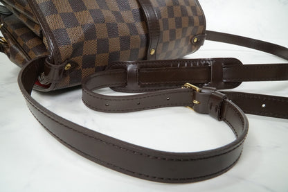 [EXC+ / AB] Louis Vuitton Damier Ebene Saumur 30 Special Order Shoulder Bag Rare
