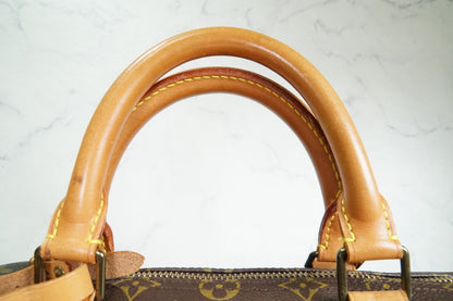 [Good] Louis Vuitton Monogram Keepall 50 Travel Boston Bag M41426 France VI882