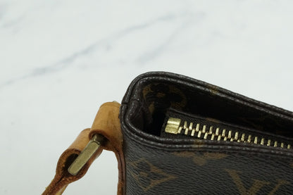 Louis Vuitton Monogram Trotteur M51240 Crossbody Shoulder Bag Vintage Authentic