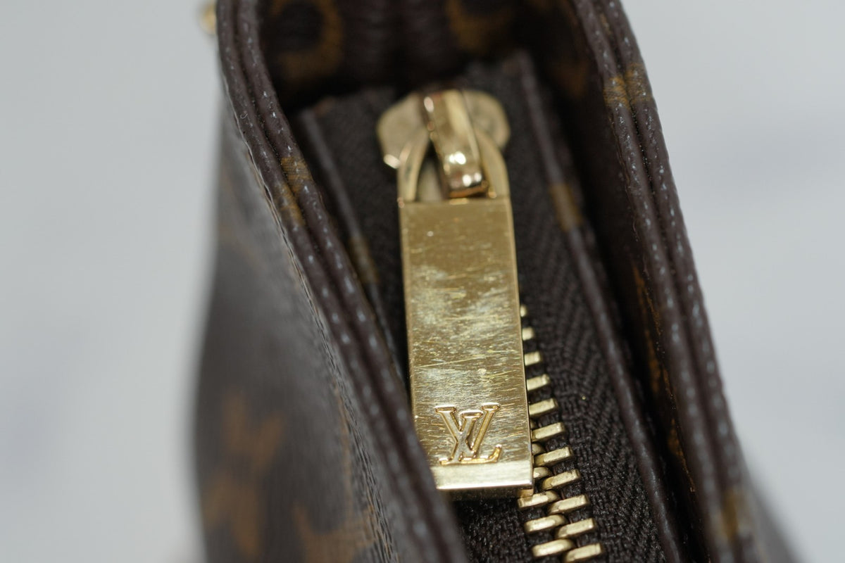 Louis Vuitton Monogram Trotteur M51240 Crossbody Shoulder Bag Vintage Authentic