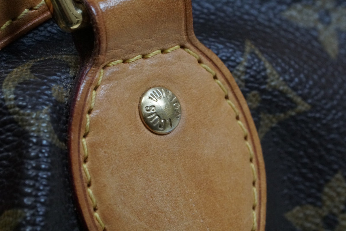 [AB Good] Louis Vuitton Monogram Tivoli PM Handbag M40143 Brown Vintage Canvas