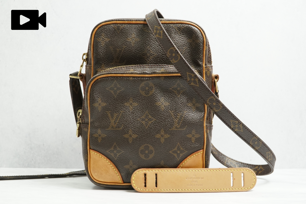 [AB] Louis Vuitton Amazon Monogram Shoulder Crossbody Bag M45236 Vintage JAPAN