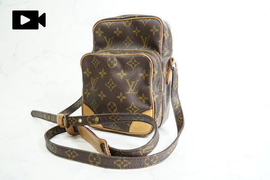 [AB Rank] Louis Vuitton Monogram Amazon Shoulder Bag M45236 Crossbody Vintage