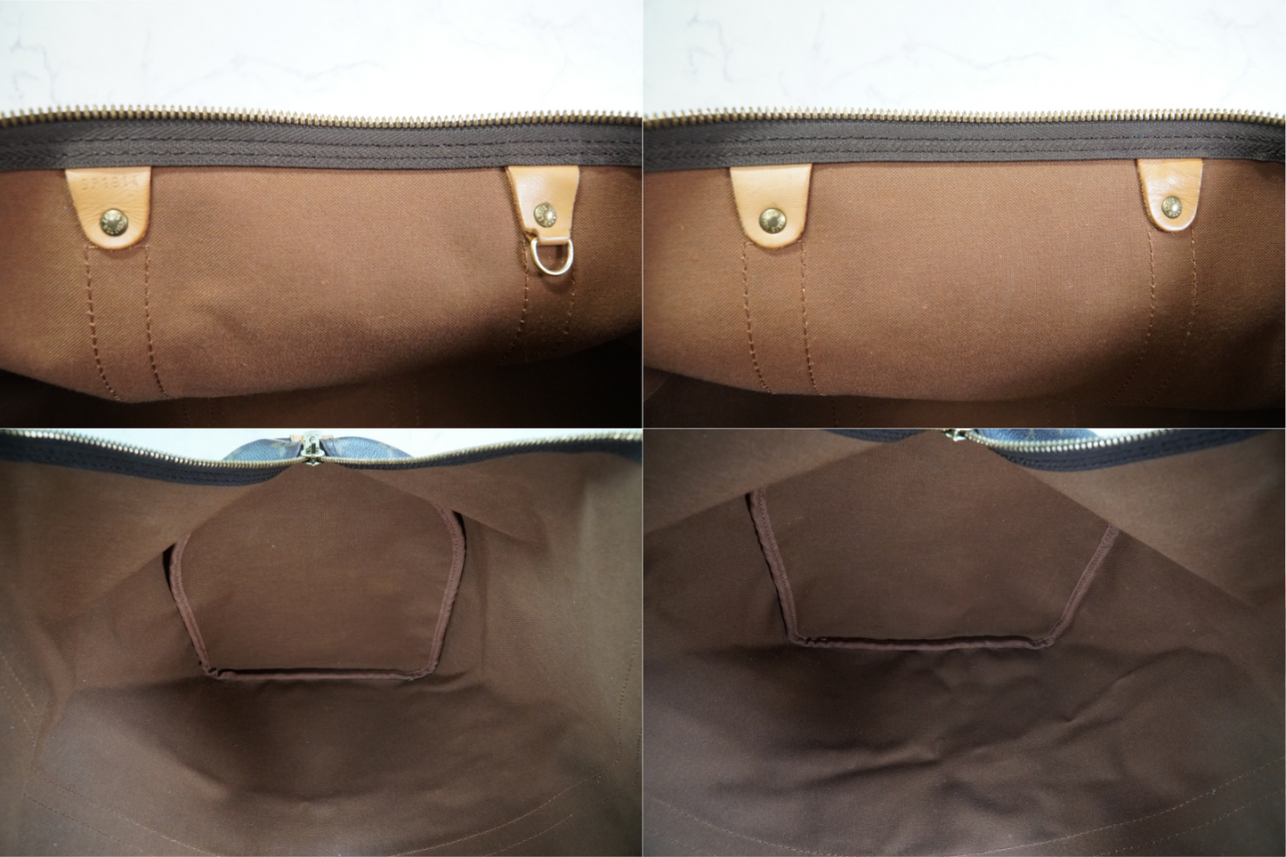 [Rank AB] Louis Vuitton Monogram Keepall 60 Travel Boston Bag M41422 Authentic
