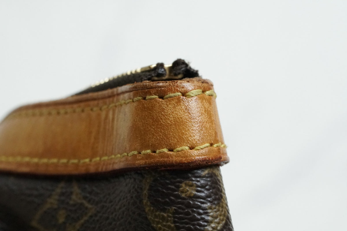 [AB Good] Louis Vuitton Monogram Tivoli PM Handbag M40143 Brown Vintage Canvas
