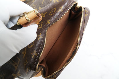 [Good] Louis Vuitton Monogram Montsouris GM Backpack Rucksack M51135 Vintage