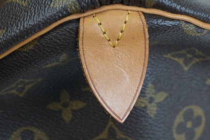 [Rank AB] Louis Vuitton Monogram Keepall 60 Travel Boston Bag M41422 Authentic