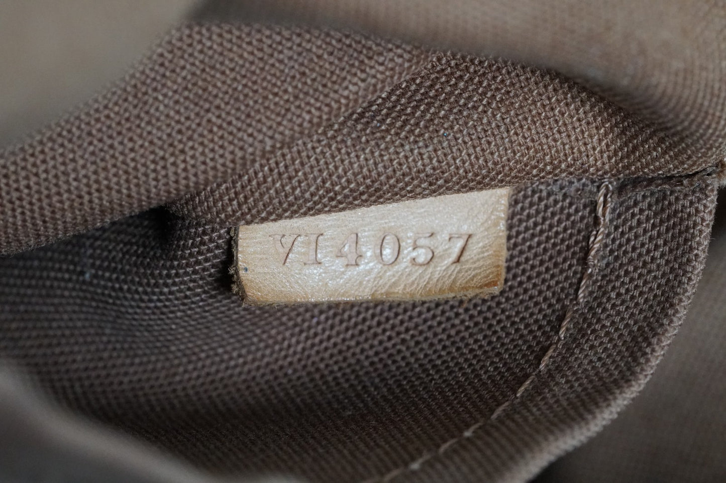[AB Good] Louis Vuitton Monogram Tivoli PM Handbag M40143 Brown Vintage Canvas